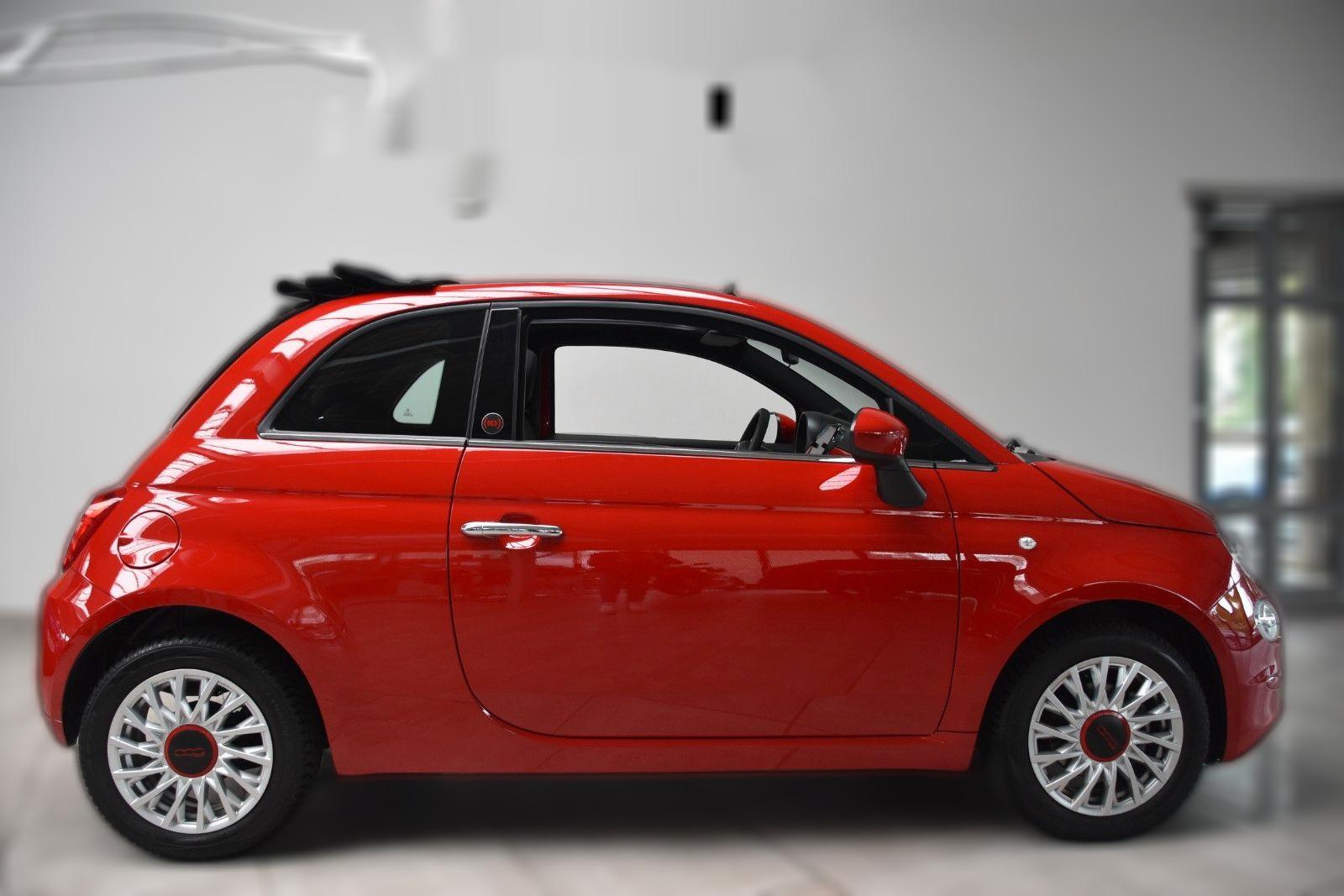 FIAT 500C Cabrio Edition RED Navi Beats Tempo DAB PDC